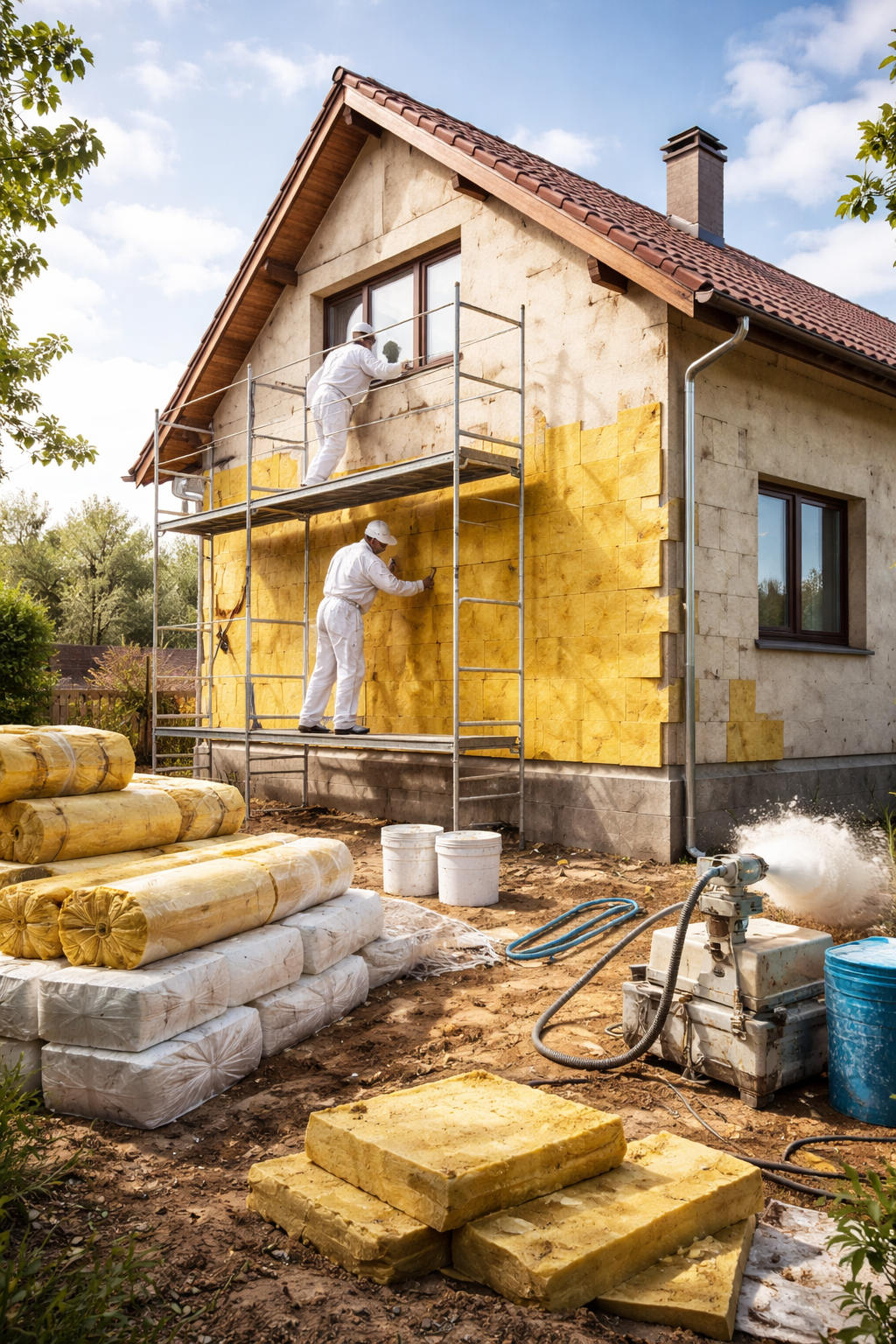 Профессиональное утепление домов в Шебекино — тепло, надежность, экономия